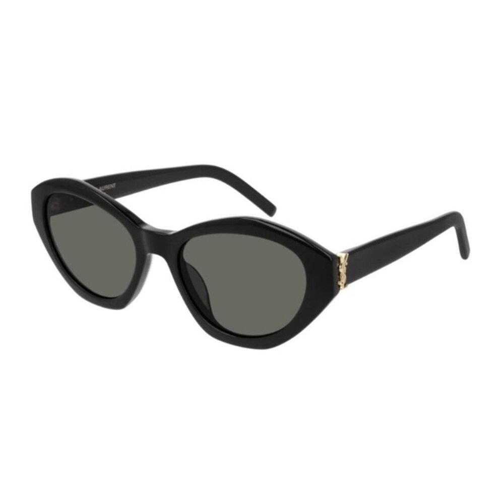 NEW SAINT LAURENT SL M60 006 SUNGLASSES BLACK WOMEN SAINT LAURENT SLM60 006